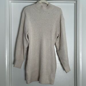 H&M Cream Turtleneck Sweater